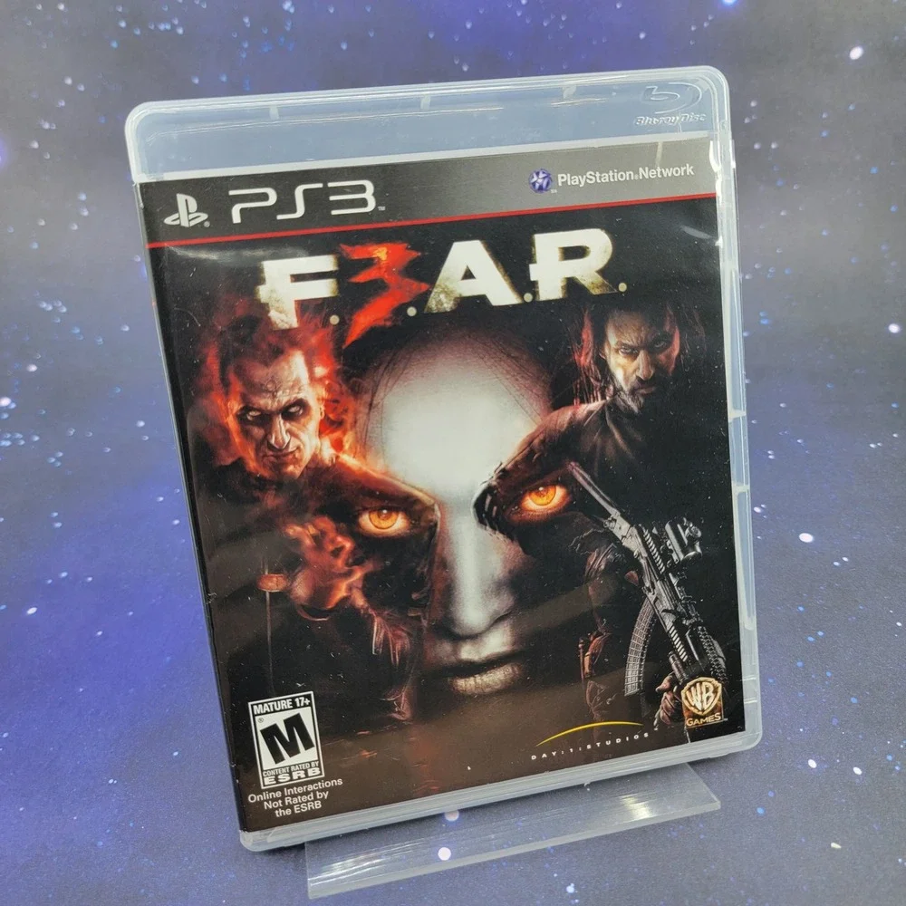F.E.A.R. 3 F3AR Sony PlayStation 3 PS3 Game Horror FPS Warner Bros BLUS-30511